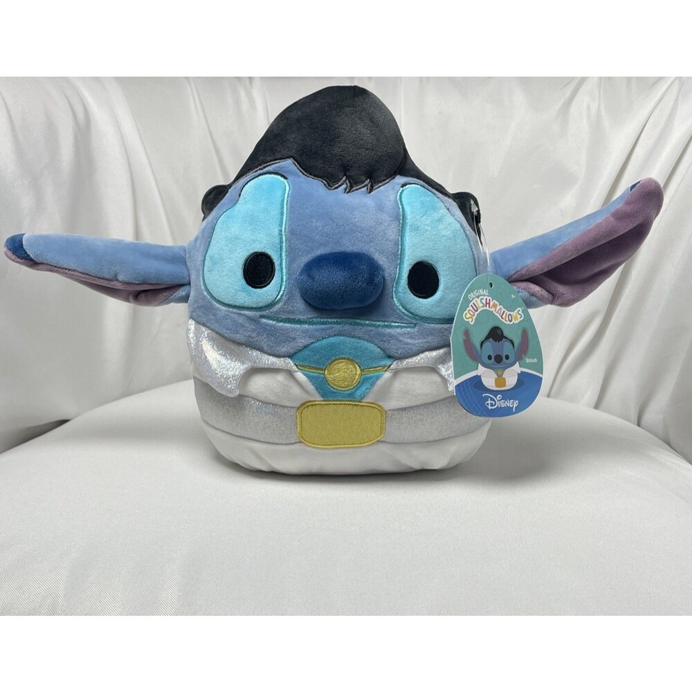 NEW! 2023 Kellytoy Stich Elvis (10”) Disney Squishmallow